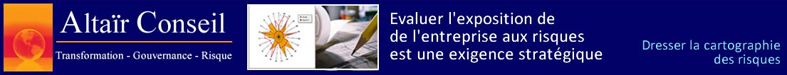 Altaïr Conseil Bandeau cartographie des risques